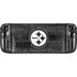 NFL Pittsburgh Steelers Black & White Steam Deck Handheld Gaming Computer Skin